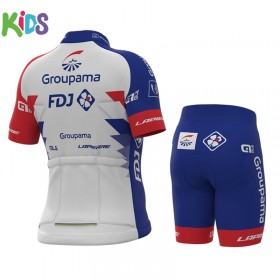 Tenue Cycliste et Cuissard Enfant 2021 Groupama-FDJ N001